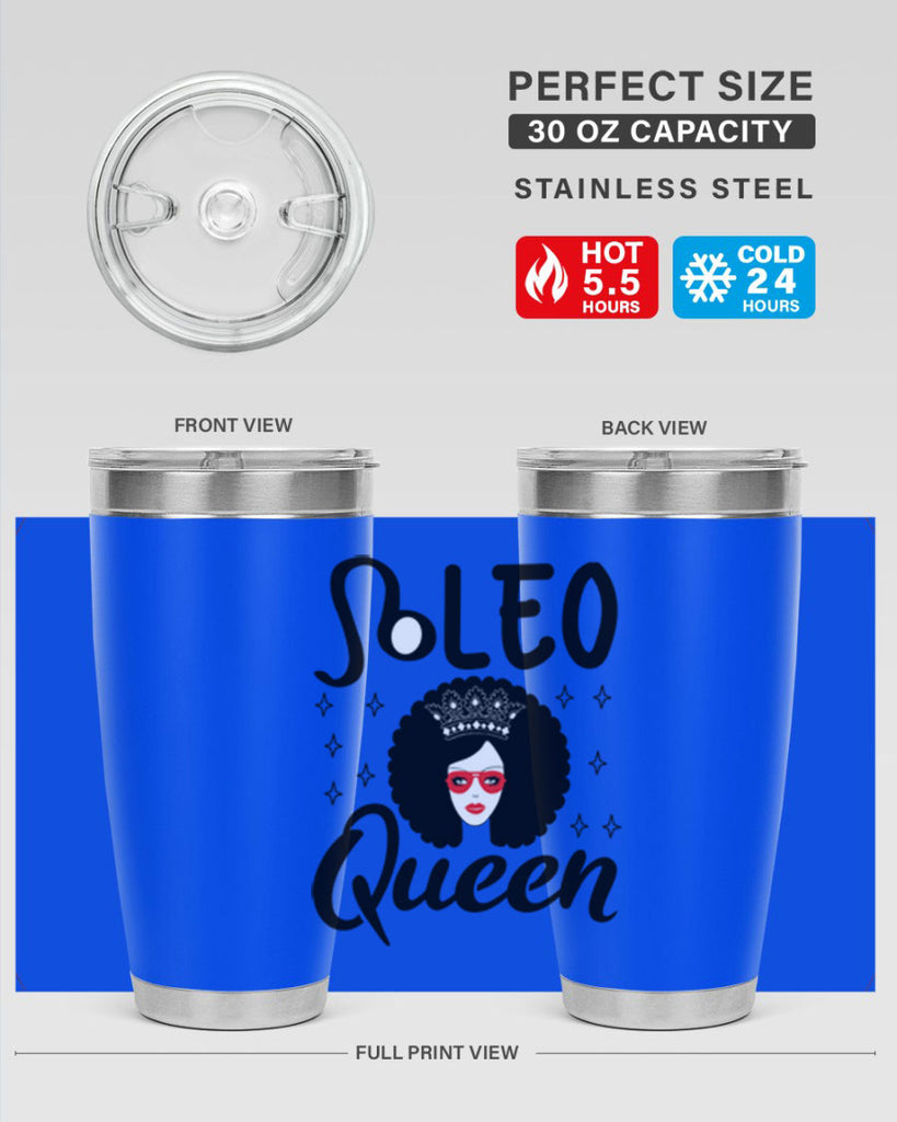 Leo queen 294#- zodiac- Tumbler