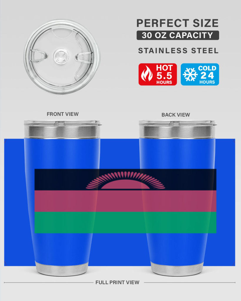 Malawi 95#- world flags- Tumbler