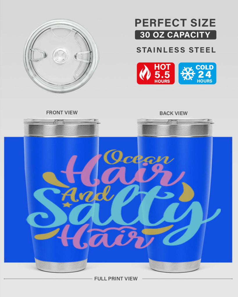 OCEAN HAIR SALTY HAIR Style 60#- summer- Tumbler