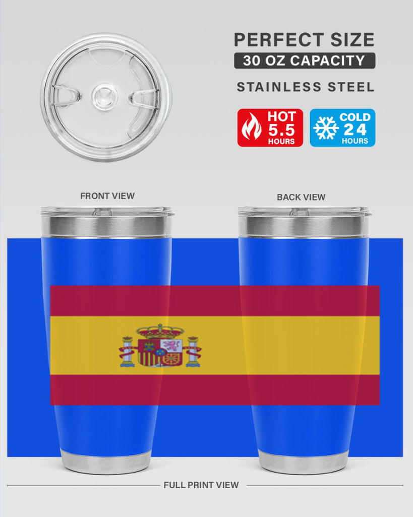 Spain 33#- world flags- Tumbler