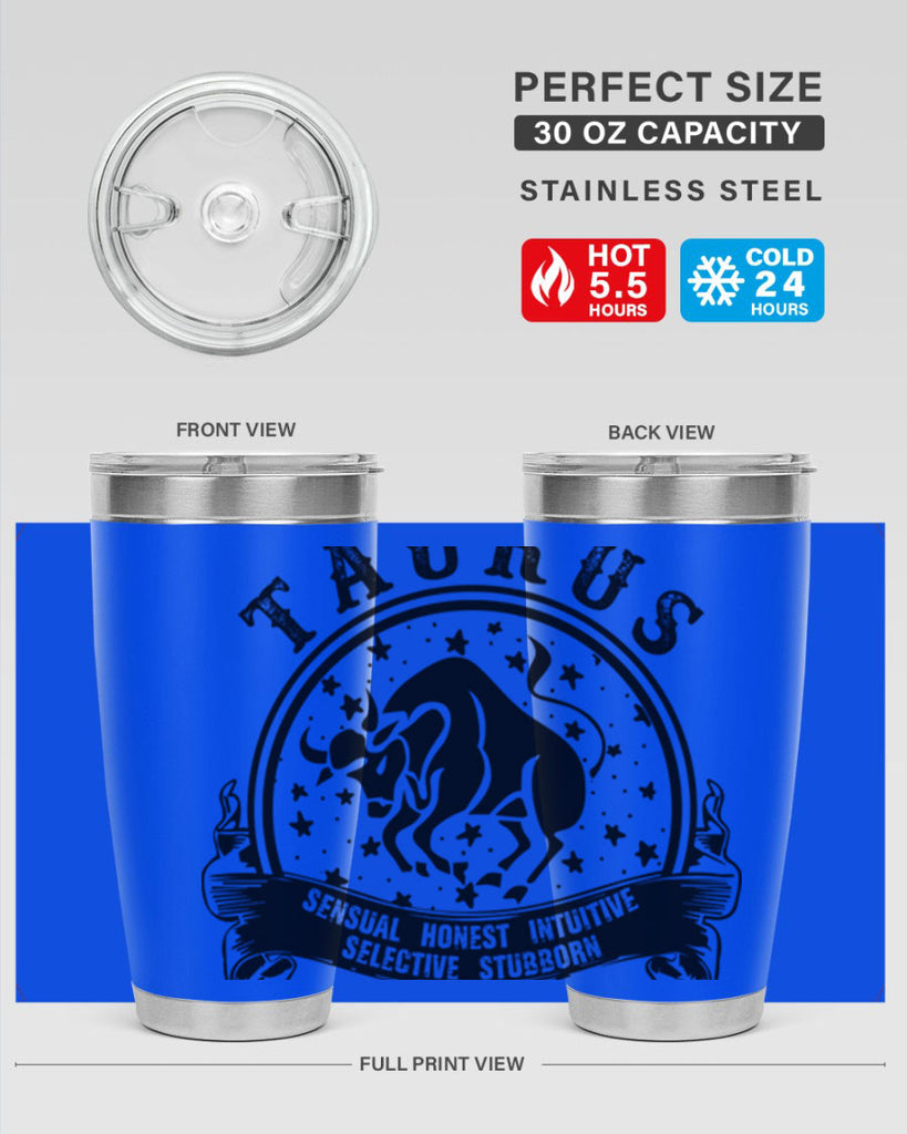 Taurus 5#- zodiac- Tumbler
