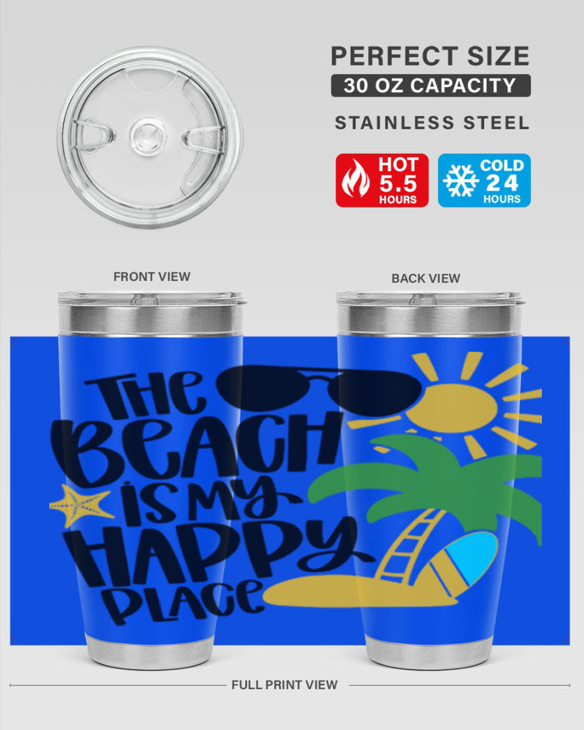 The Beach Is My Happy Place Style 12#- summer- Tumbler