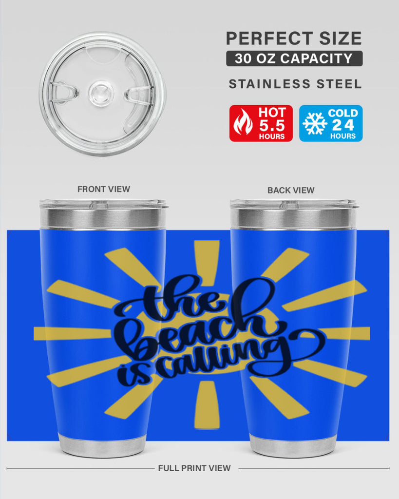 The Beachy Is Calling Style 10#- summer- Tumbler