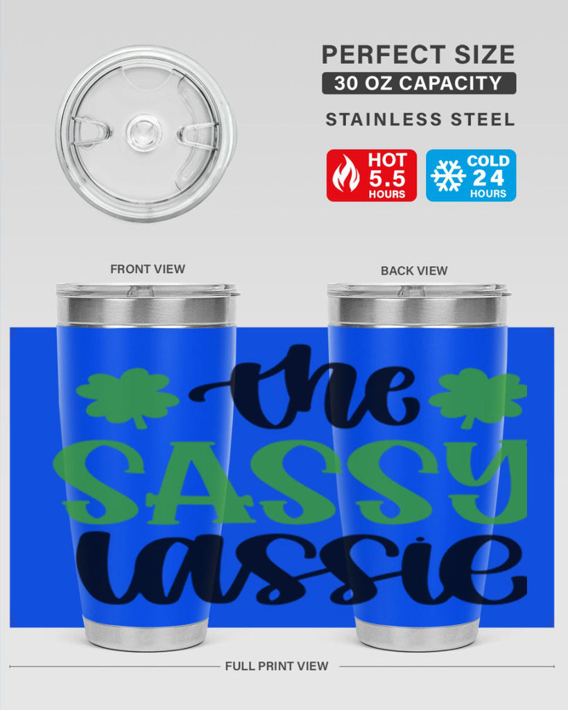 The Sassy Iassie Style 26#- St Patricks Day- Tumbler