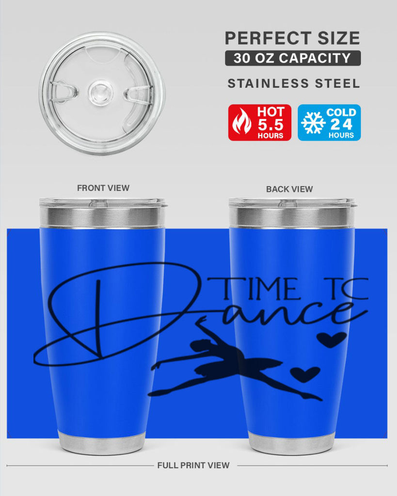 Time to Dance 85#- ballet- Tumbler