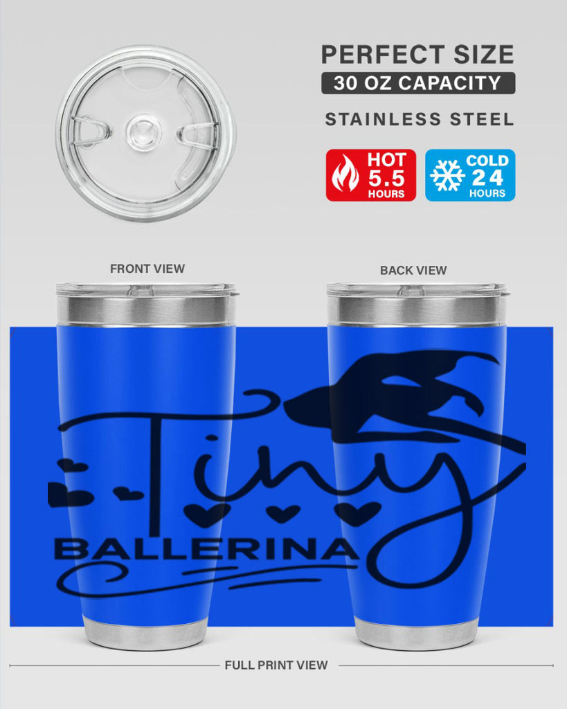 Tiny Ballerina 89#- ballet- Tumbler