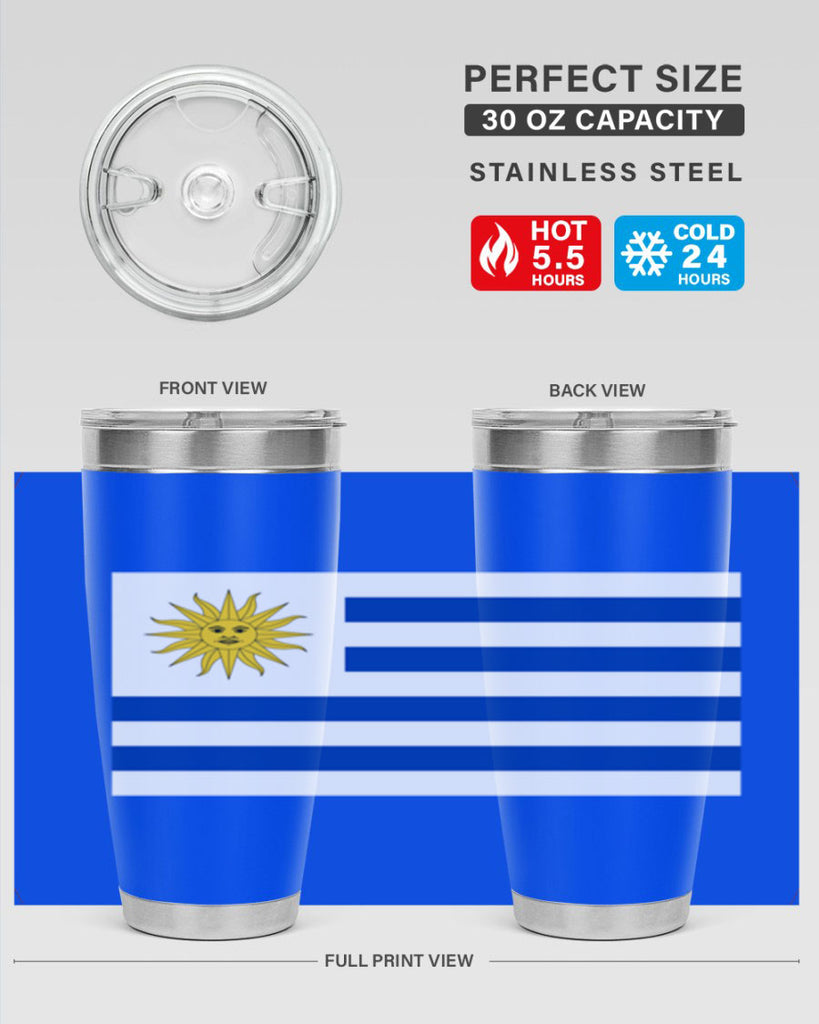 Uruguay 9#- world flags- Tumbler
