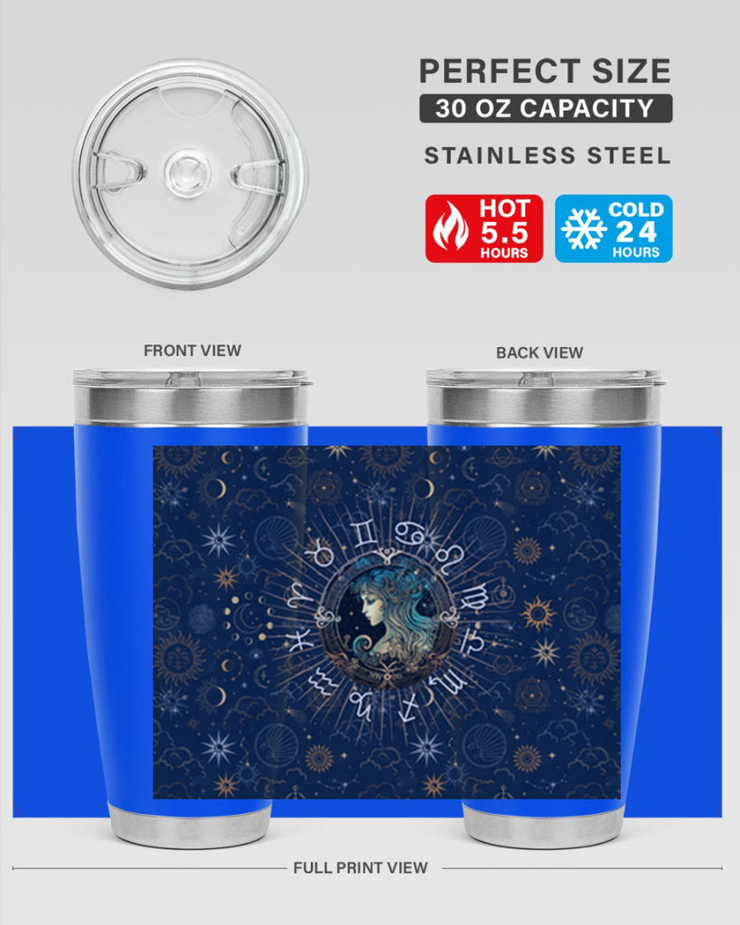 Virgo Straight 529#- zodiac- Tumbler