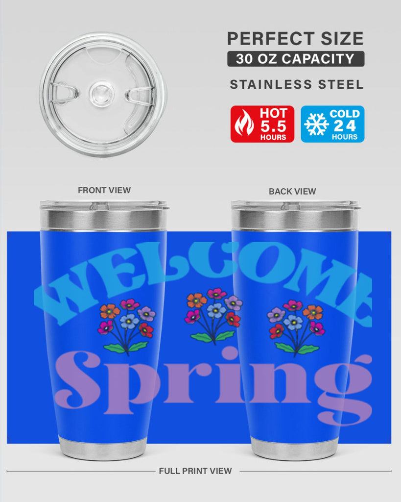 Welcome Spring  600#- spring- Tumbler