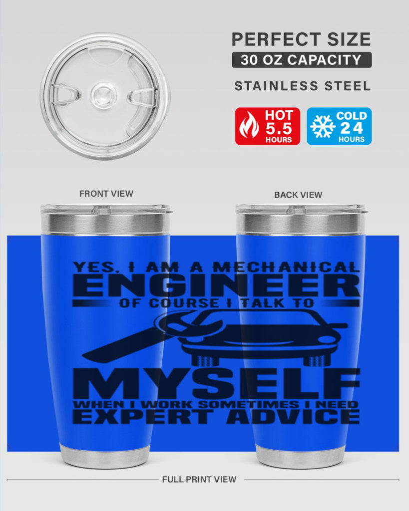 Yes I Am A Mechanical Style 1#- engineer- tumbler