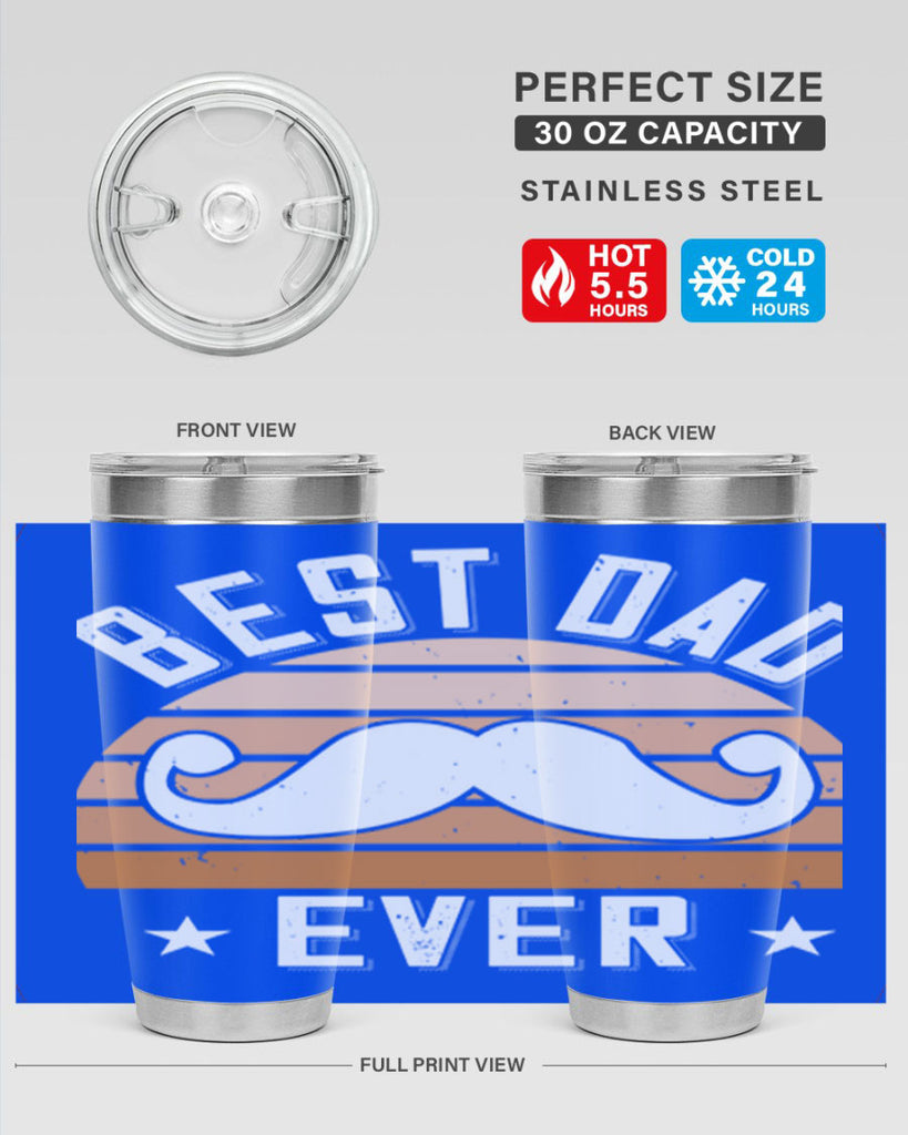 best dad ever 124#- fathers day- Tumbler