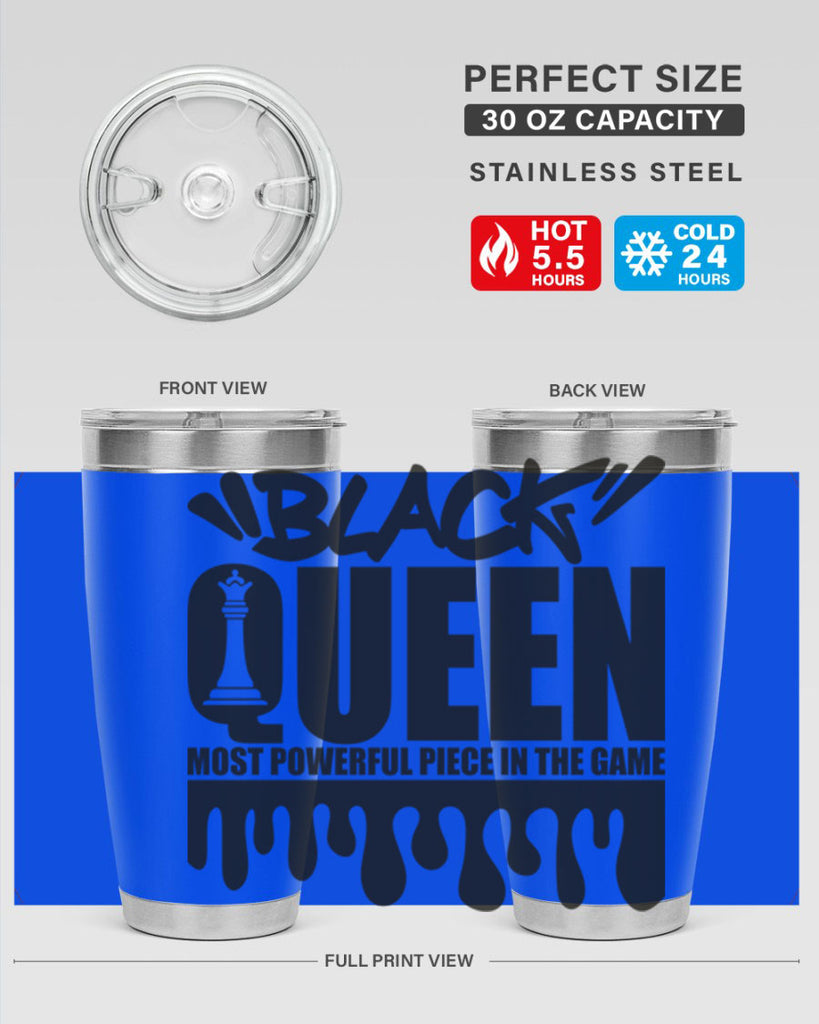 black queen 213#- black words phrases- Cotton Tank