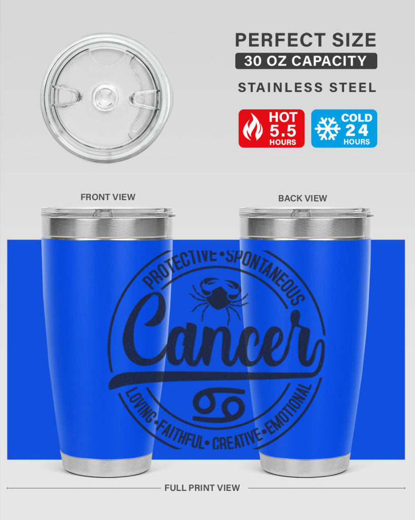 cancer 153#- zodiac- Tumbler