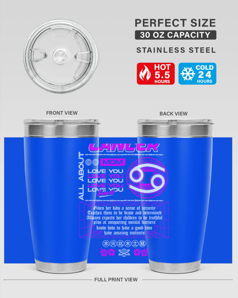 cancer 176#- zodiac- Tumbler