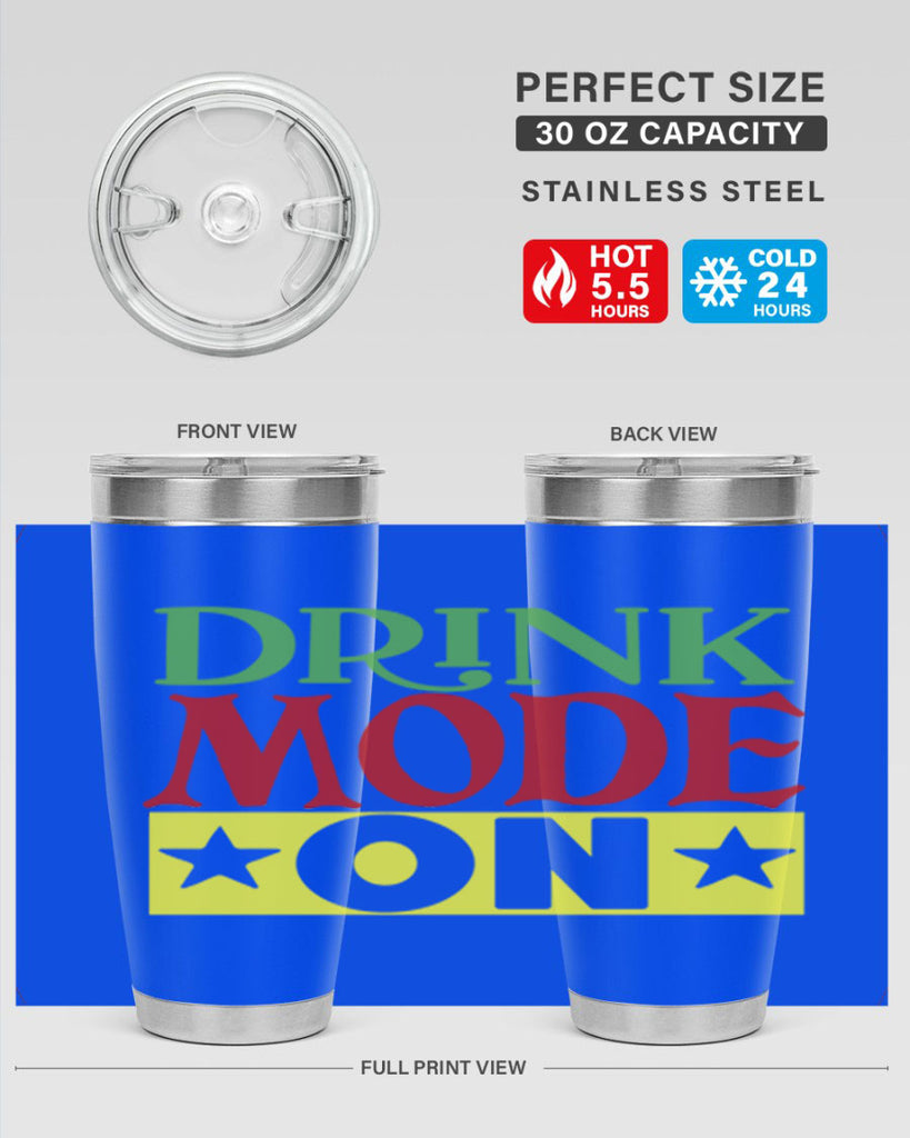 drink mode on 2#- cinco de mayo- Tumbler