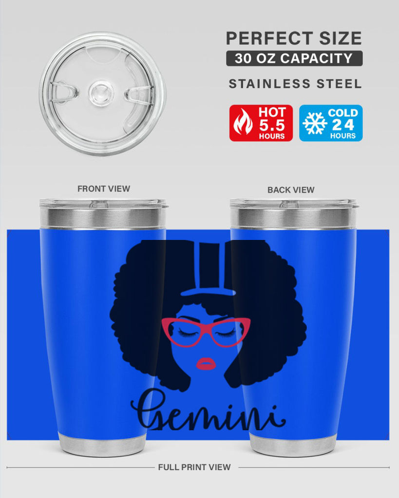 gemini 235#- zodiac- Tumbler