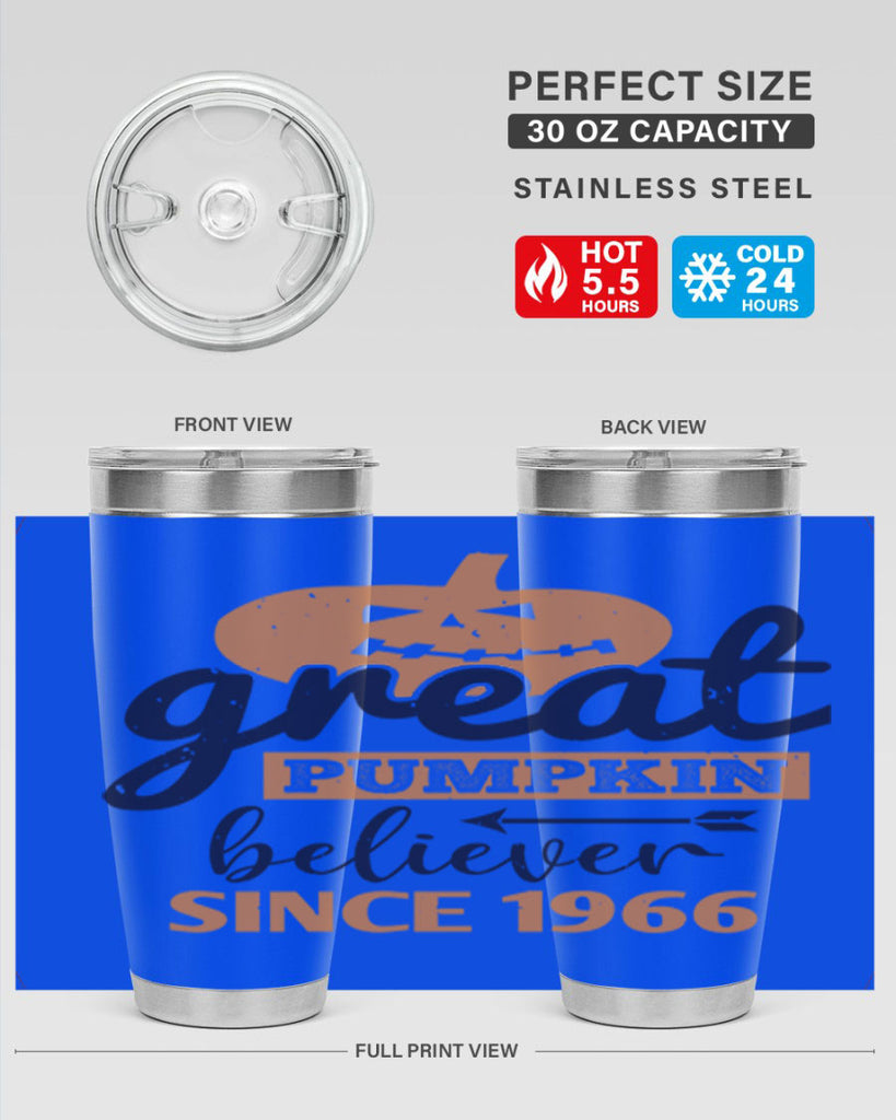 great pumpkin believer since 114#- halloween- Tumbler