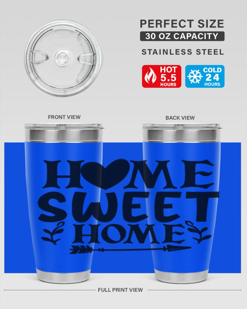 home sweet home 27#- home- Tumbler