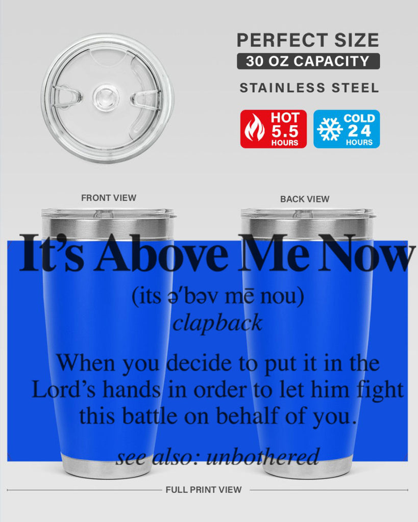its above me now definition 104#- black words phrases- Cotton Tank