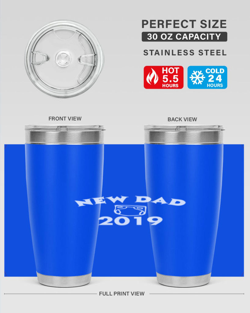 new dad p 74#- dad- Tumbler