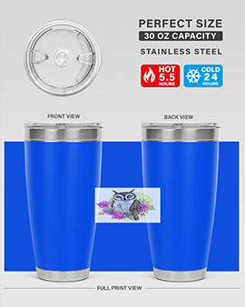 owl 24#- owl- Tumblers