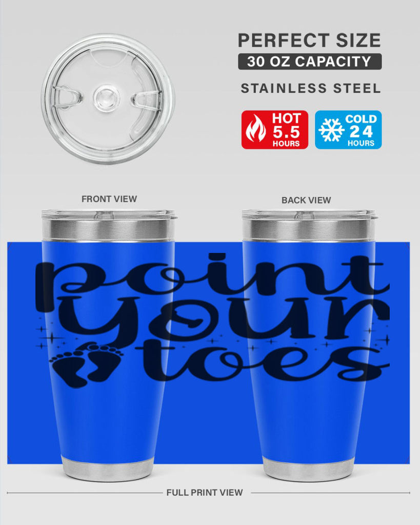 point your toes67#- ballet- Tumbler