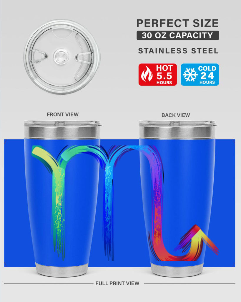 scorpio n 464#- zodiac- Tumbler