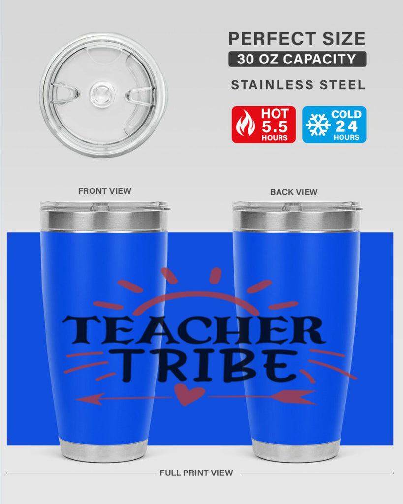 teacher tribe Style 201#- teacher- tumbler