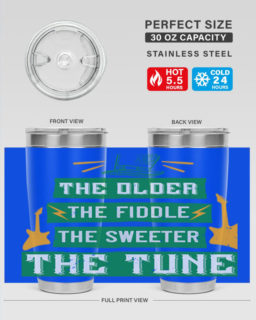the older the fiddle the sweetrt the tune Style 9#- St Patricks Day- Tumbler