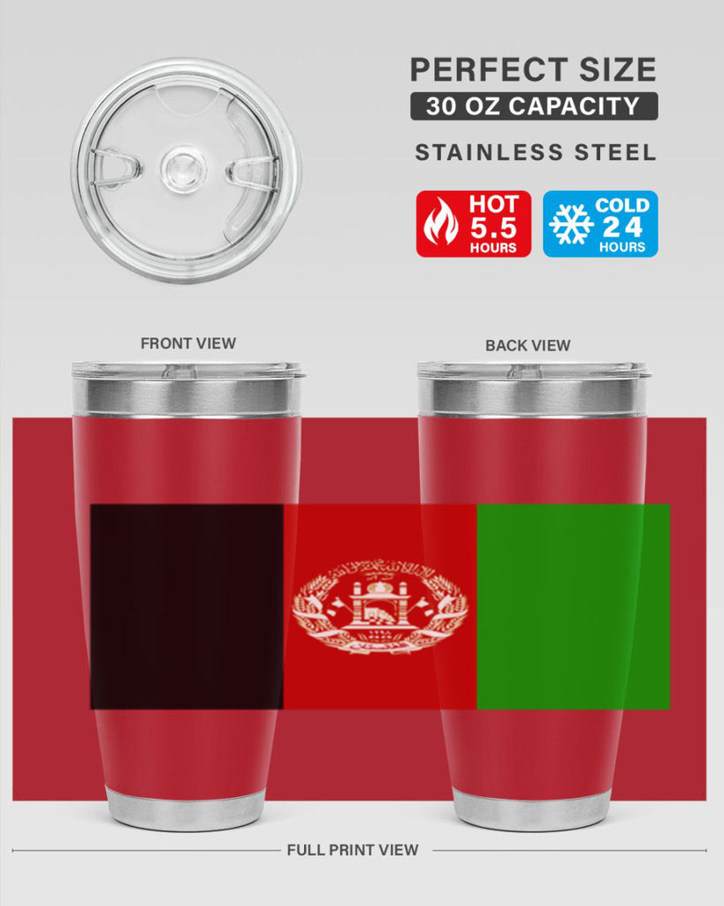 Afghanistan 197#- world flags- Tumbler