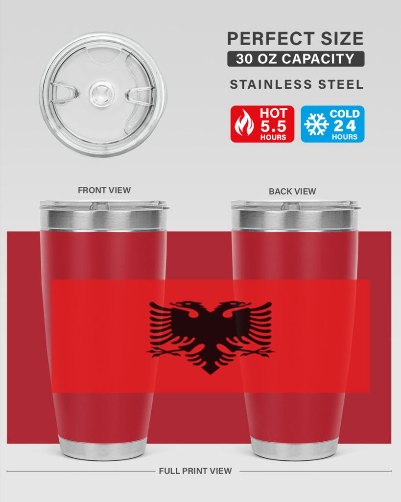 Albania 196#- world flags- Tumbler