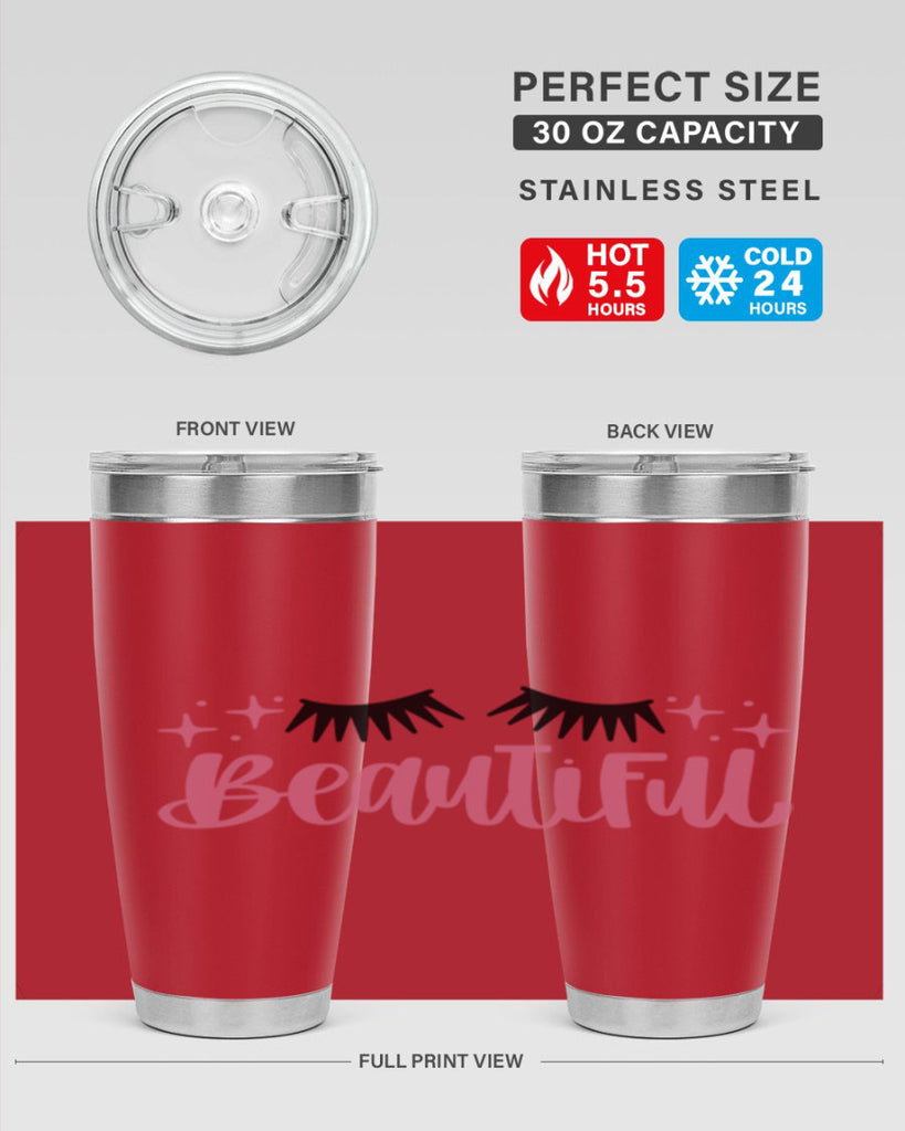 Beautiful Style 140#- make up- Tumbler