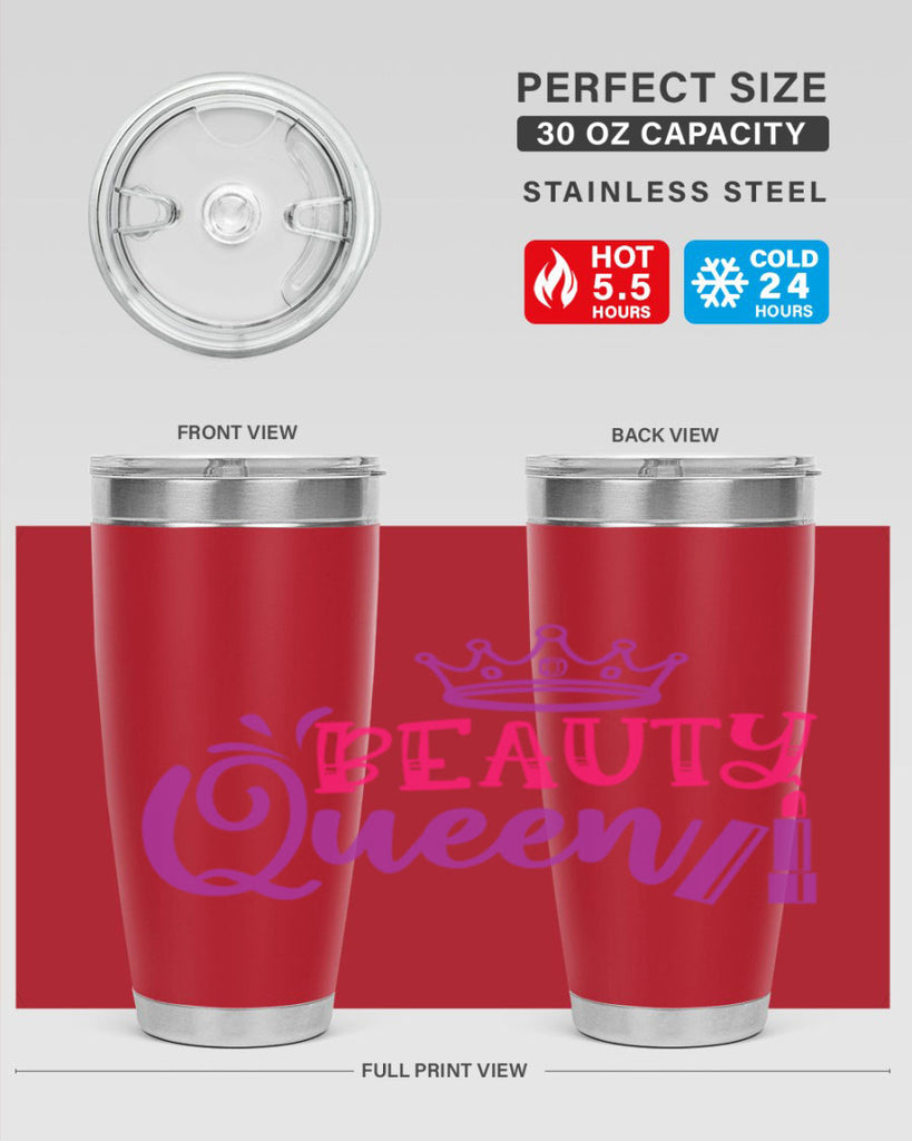 Beauty Queen Style 250#- make up- Tumbler