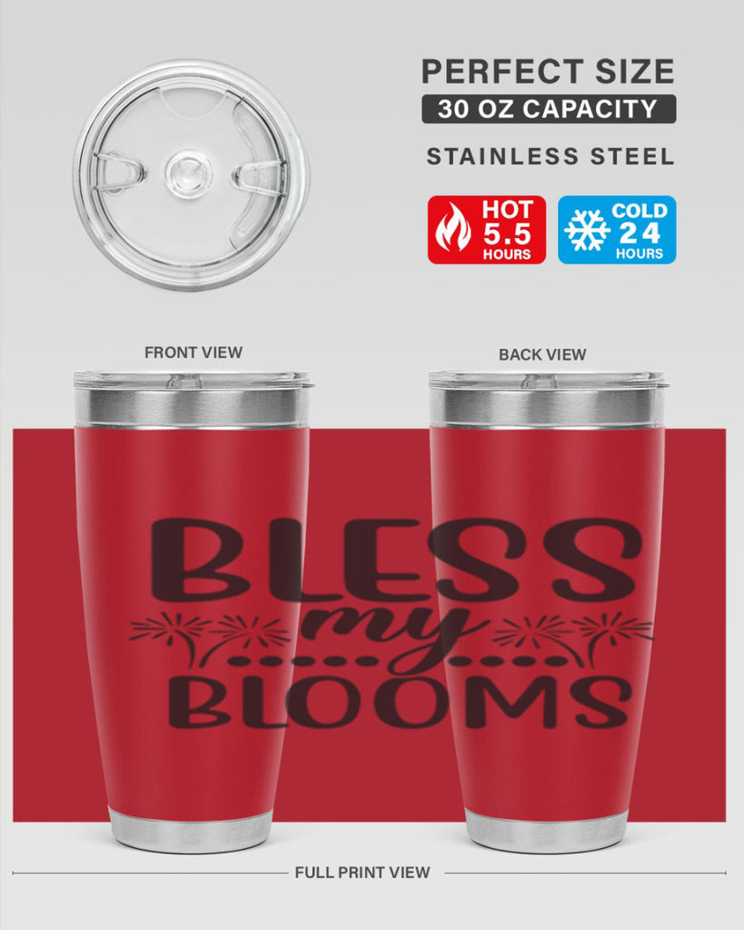 Bless my blooms 39#- spring- Tumbler