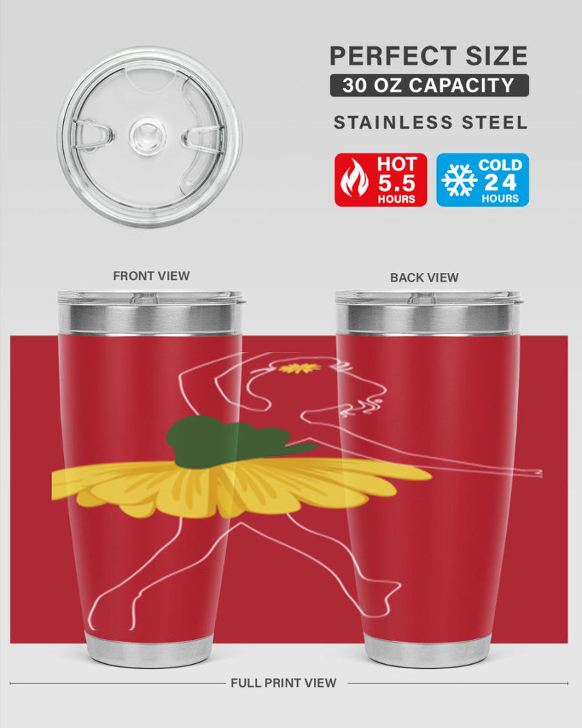 Cute Ballet Ballerino Girls Dancing Ballet 20#- ballet- Tumbler