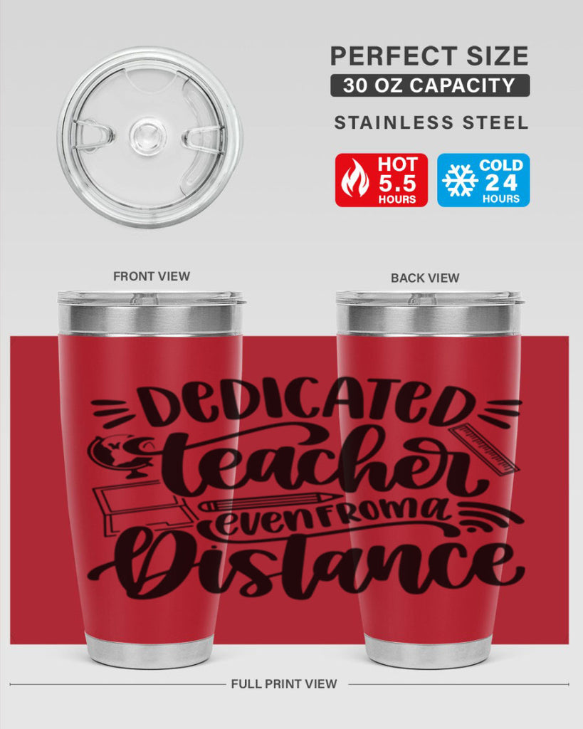Dedicated Teacher Even Style 79#- teacher- tumbler