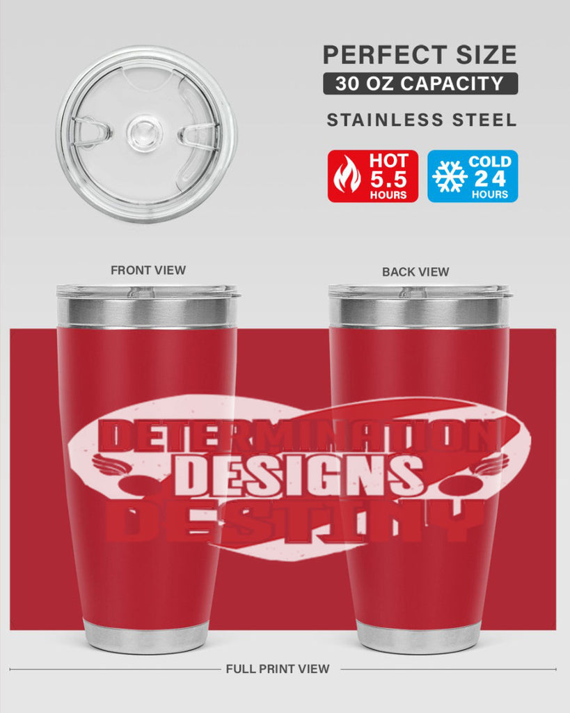 Determination designs Style 17#- Fourt Of July- Tumbler