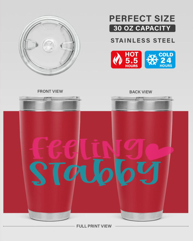 Feeling Stabby Nurse Style 386#- nurse- tumbler