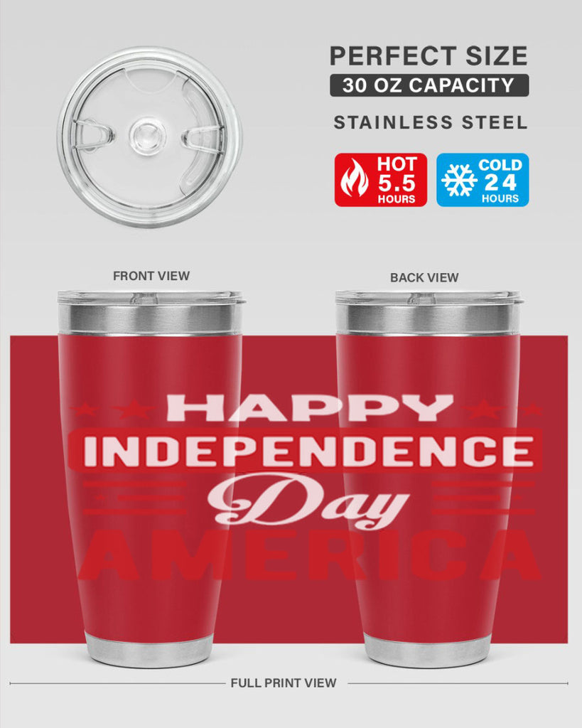 Happy independece day America Style 103#- Fourt Of July- Tumbler