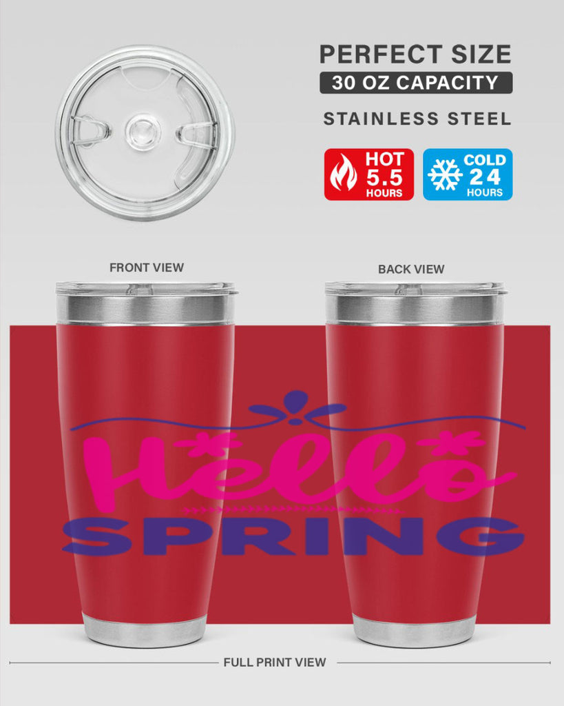 Hello Spring 212#- spring- Tumbler
