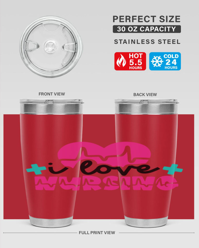 I Love Nursing Style Style 170#- nurse- tumbler