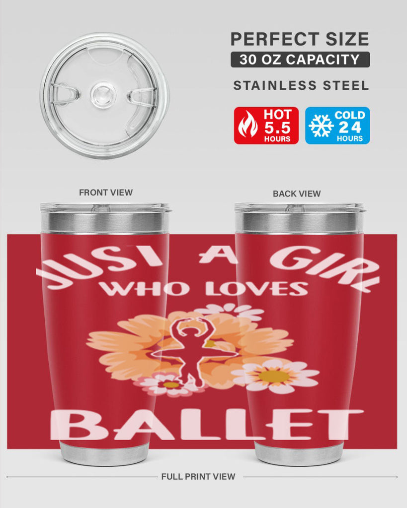 Just a Girl Who Loves Ballet 56#- ballet- Tumbler