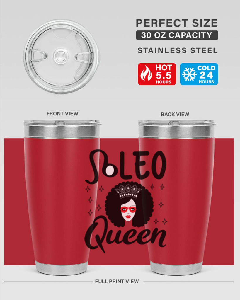 Leo queen 294#- zodiac- Tumbler