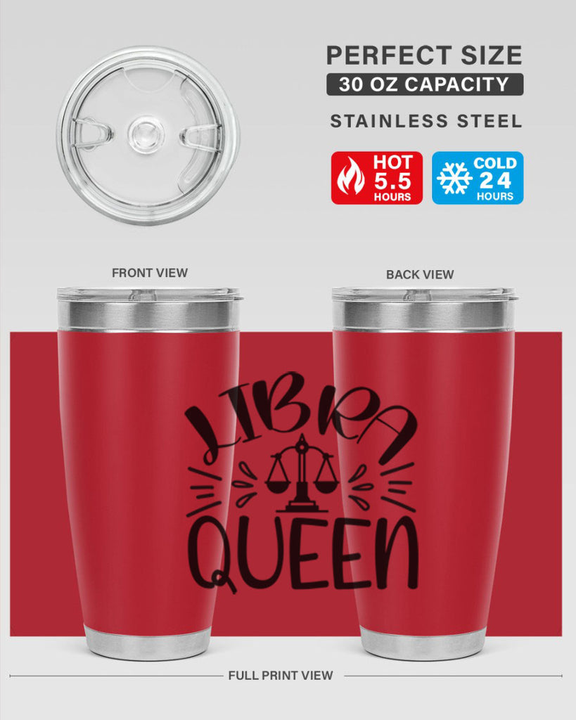 Libra queen 328#- zodiac- Tumbler