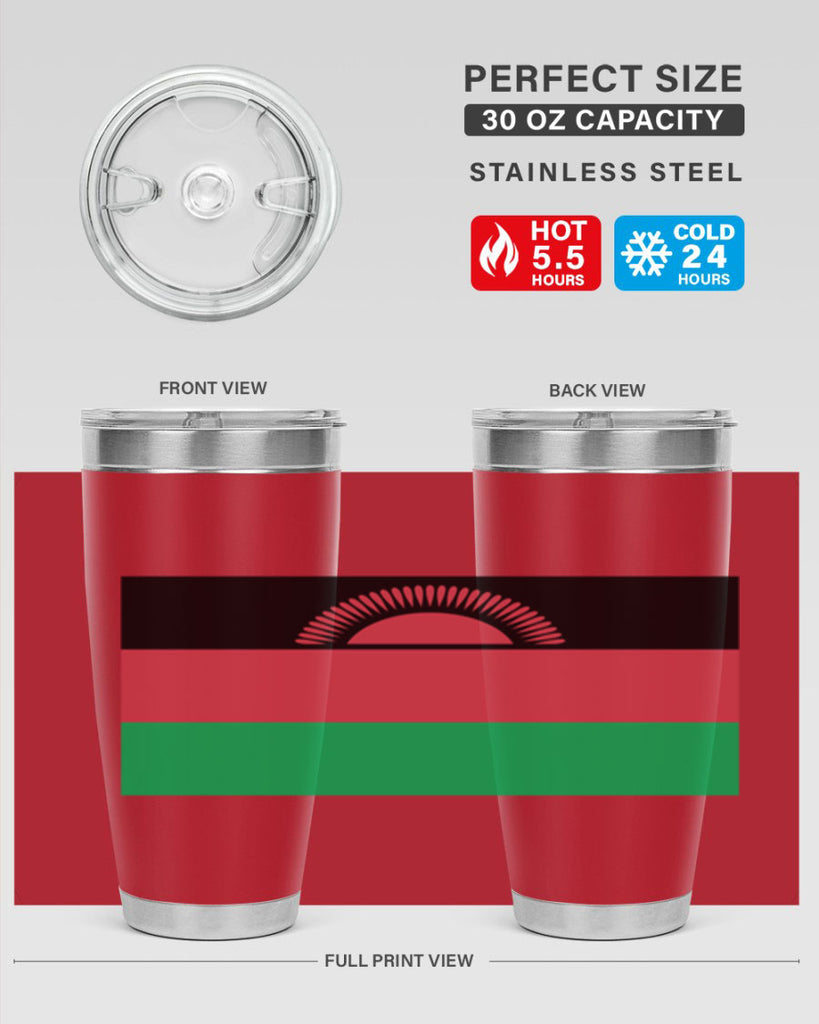 Malawi 95#- world flags- Tumbler