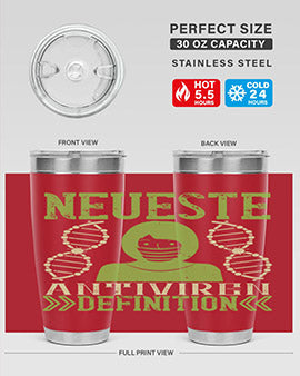 Neueste Antiviren Definition Style 28#- corona virus- Tumbler