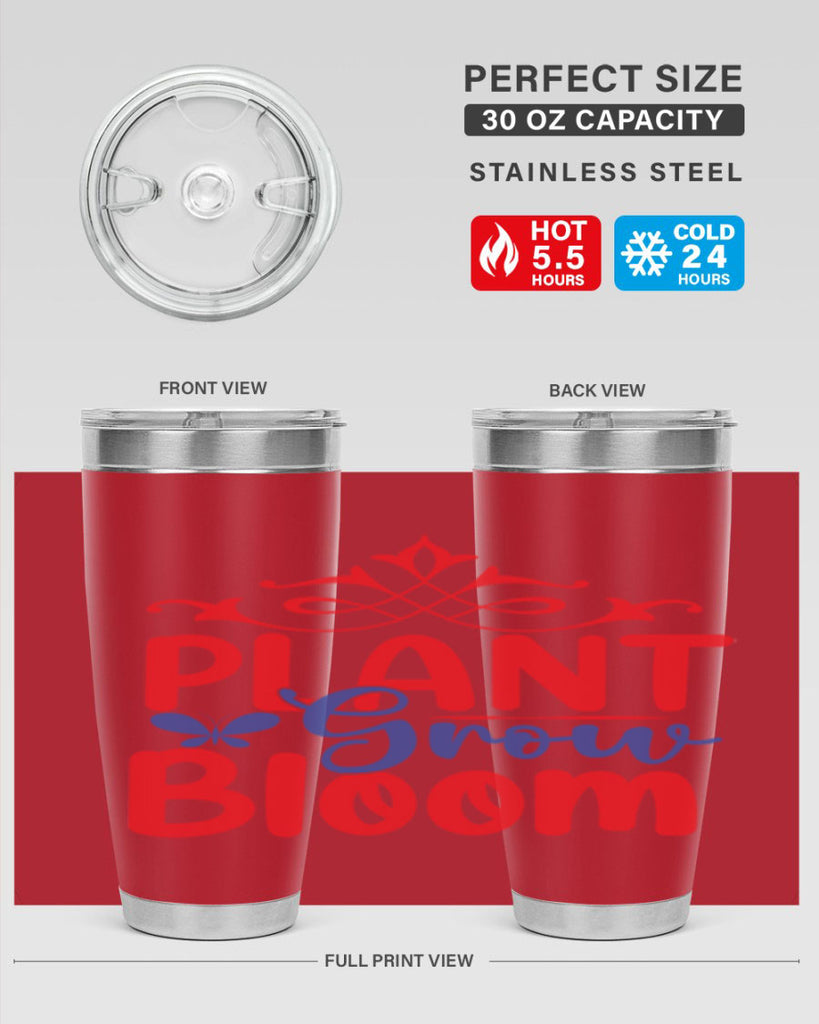 Plant Grow Bloom 392#- spring- Tumbler
