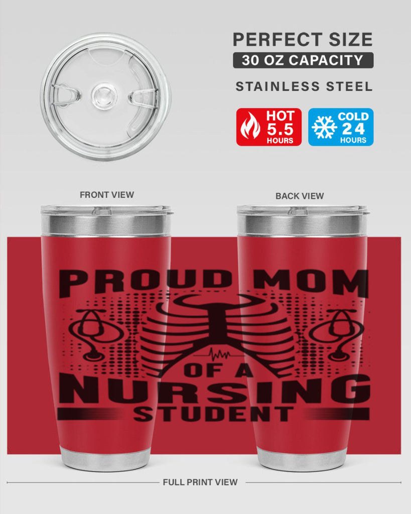 Proud mom Style 255#- nurse- tumbler