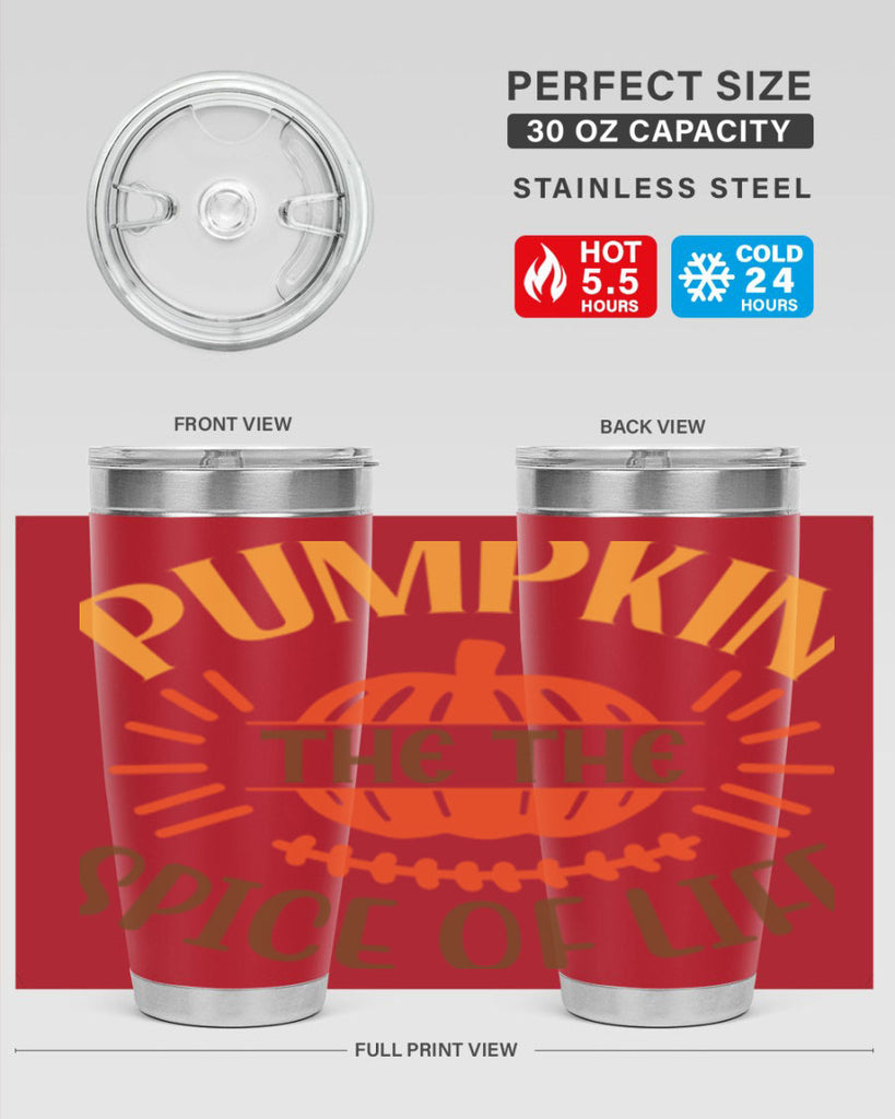 Pumpkin the the Spice of Life 560#- fall- Tumbler