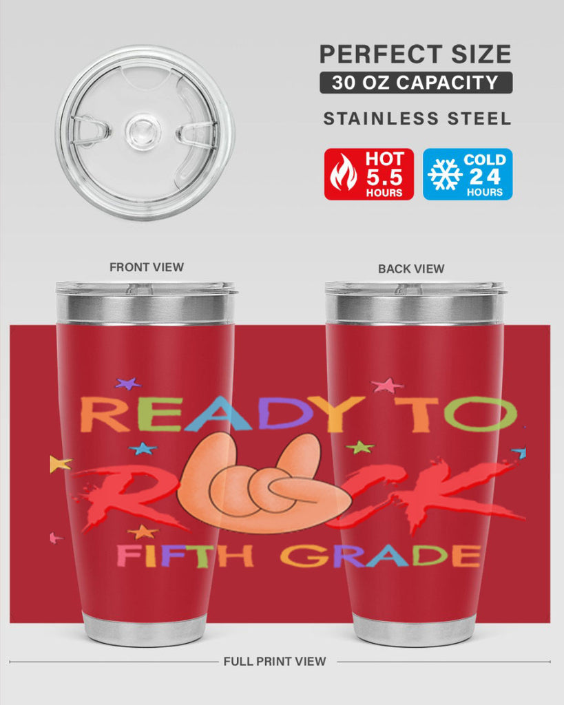 Ready to Rock 5th Grade 23#- 5th grade- Tumbler